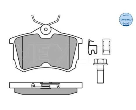 Brake Pad Set, disc brake MEYLE-ORIGINAL Quality 025 235 2714/W, Image 2
