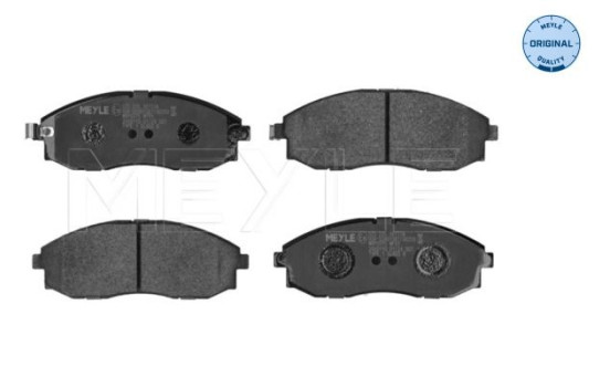Brake Pad Set, disc brake MEYLE-ORIGINAL Quality 025 235 3617/W