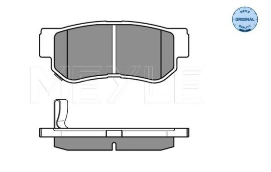 Brake Pad Set, disc brake MEYLE-ORIGINAL Quality 025 235 4314/W, Image 2