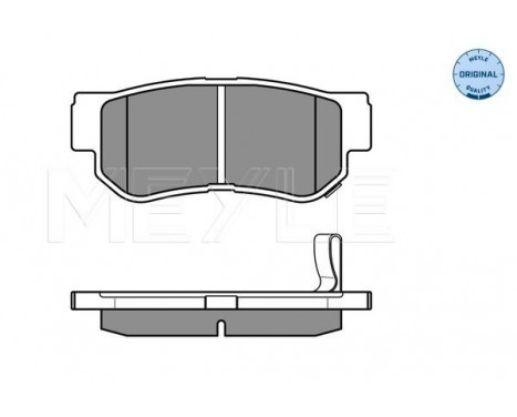 Brake Pad Set, disc brake MEYLE-ORIGINAL Quality 025 235 4314/W, Image 3