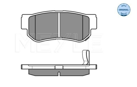 Brake Pad Set, disc brake MEYLE-ORIGINAL Quality 025 235 4314/W, Image 3