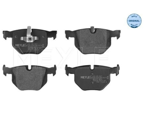 Brake Pad Set, disc brake MEYLE-ORIGINAL Quality 025 235 5017