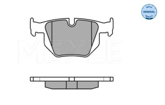 Brake Pad Set, disc brake MEYLE-ORIGINAL Quality 025 235 5017, Image 2