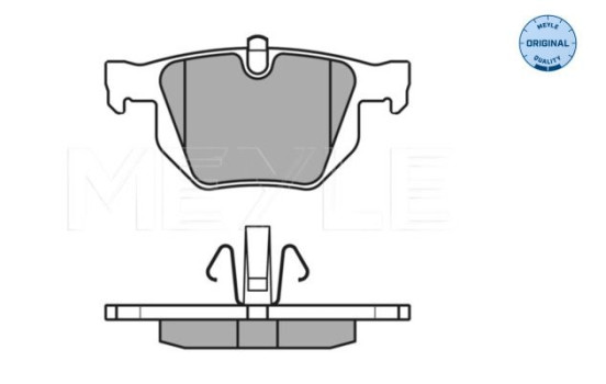 Brake Pad Set, disc brake MEYLE-ORIGINAL Quality 025 235 5017, Image 3