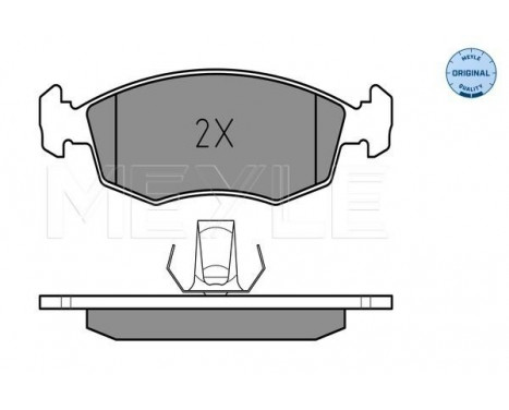 Brake Pad Set, disc brake MEYLE-ORIGINAL Quality 025 235 5218