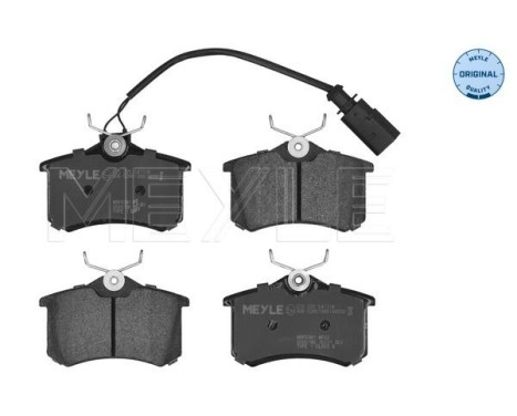 Brake Pad Set, disc brake MEYLE-ORIGINAL Quality 025 235 5417/W, Image 2