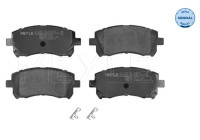 Brake Pad Set, disc brake MEYLE-ORIGINAL Quality 025 235 5817/W