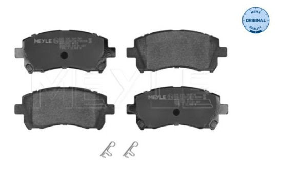 Brake Pad Set, disc brake MEYLE-ORIGINAL Quality 025 235 5817/W