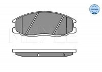 Brake Pad Set, disc brake MEYLE-ORIGINAL Quality 025 235 6916/W