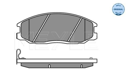 Brake Pad Set, disc brake MEYLE-ORIGINAL Quality 025 235 6916/W, Image 2