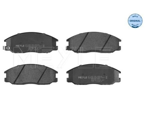 Brake Pad Set, disc brake MEYLE-ORIGINAL Quality 025 235 6916/W, Image 4