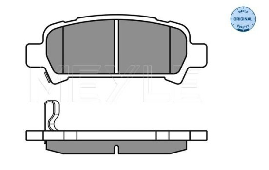 Brake Pad Set, disc brake MEYLE-ORIGINAL Quality 025 235 7214/W, Image 2