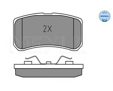 Brake Pad Set, disc brake MEYLE-ORIGINAL Quality 025 235 8216, Image 2