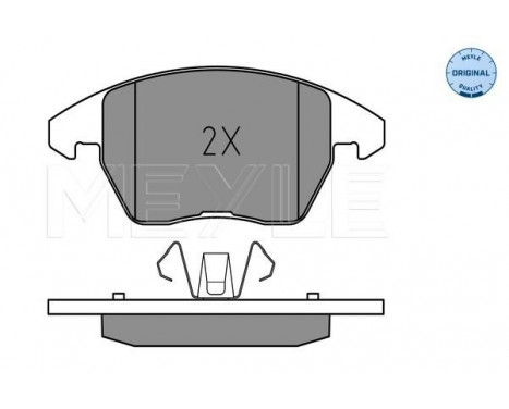 Brake Pad Set, disc brake MEYLE-ORIGINAL Quality 025 235 8919