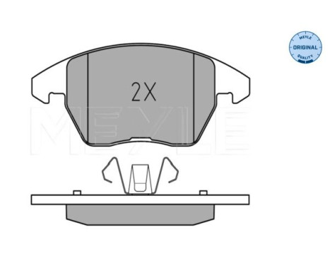 Brake Pad Set, disc brake MEYLE-ORIGINAL Quality 025 235 8919, Image 2