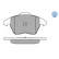 Brake Pad Set, disc brake MEYLE-ORIGINAL Quality 025 235 8919, Thumbnail 3