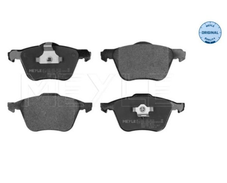 Brake Pad Set, disc brake MEYLE-ORIGINAL Quality 025 235 9018