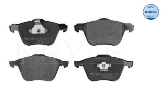 Brake Pad Set, disc brake MEYLE-ORIGINAL Quality 025 235 9018