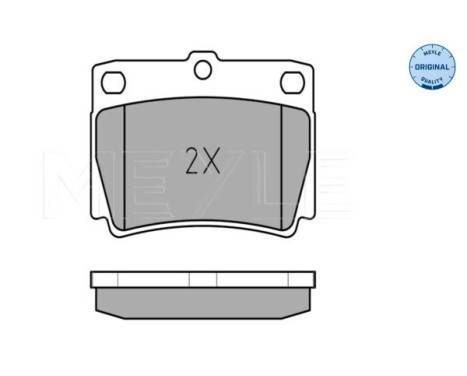 Brake Pad Set, disc brake MEYLE-ORIGINAL Quality 025 235 9315/W, Image 3