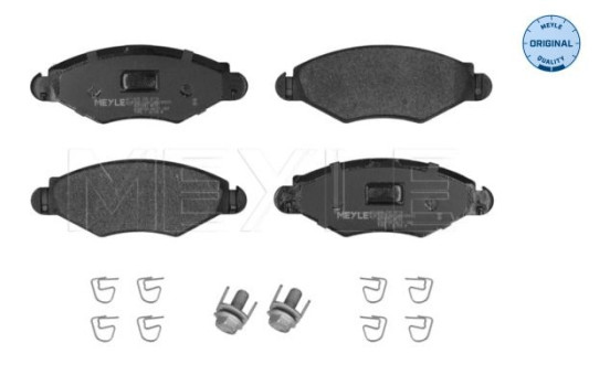 Brake Pad Set, disc brake MEYLE-ORIGINAL Quality 025 235 9718, Image 2