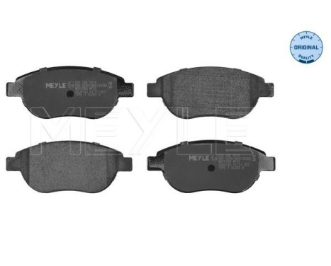 Brake Pad Set, disc brake MEYLE-ORIGINAL Quality 025 236 0019, Image 2