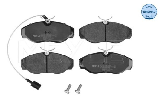 Brake Pad Set, disc brake MEYLE-ORIGINAL Quality 025 236 0219/W, Image 2