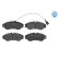 Brake Pad Set, disc brake MEYLE-ORIGINAL Quality 025 236 0319/W, Thumbnail 2