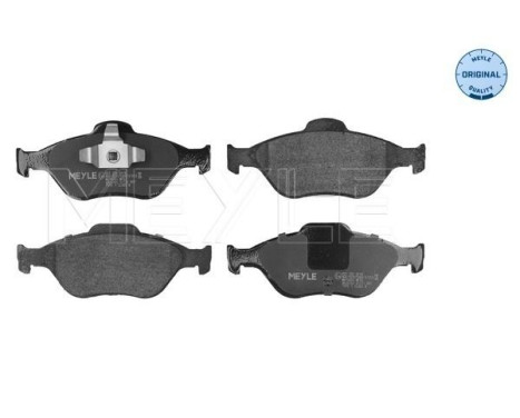 Brake Pad Set, disc brake MEYLE-ORIGINAL Quality 025 236 0418, Image 3