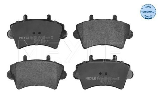 Brake Pad Set, disc brake MEYLE-ORIGINAL Quality 025 236 1318, Image 2