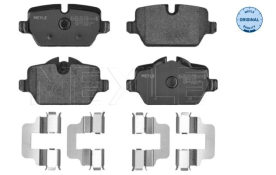 Brake Pad Set, disc brake MEYLE-ORIGINAL Quality 025 236 2316, Image 3