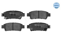 Brake Pad Set, disc brake MEYLE-ORIGINAL Quality 025 236 4616/W