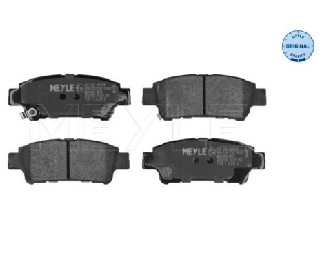 Brake Pad Set, disc brake MEYLE-ORIGINAL Quality 025 236 4616/W, Image 3