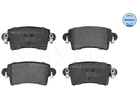 Brake Pad Set, disc brake MEYLE-ORIGINAL Quality 025 236 6916, Image 2