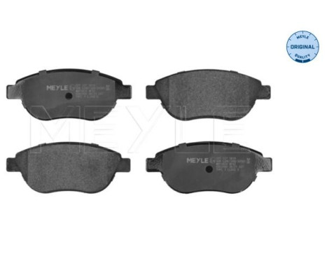 Brake Pad Set, disc brake MEYLE-ORIGINAL Quality 025 237 0819, Image 2