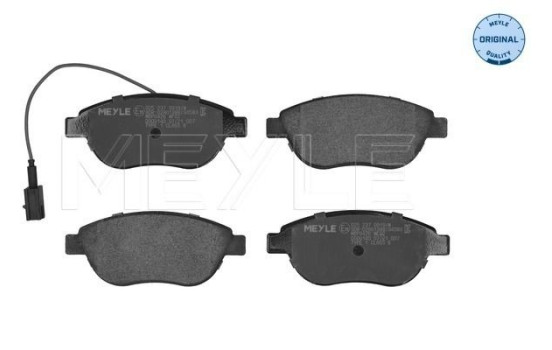 Brake Pad Set, disc brake MEYLE-ORIGINAL Quality 025 237 0919/W, Image 3