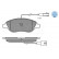 Brake Pad Set, disc brake MEYLE-ORIGINAL Quality 025 237 1119