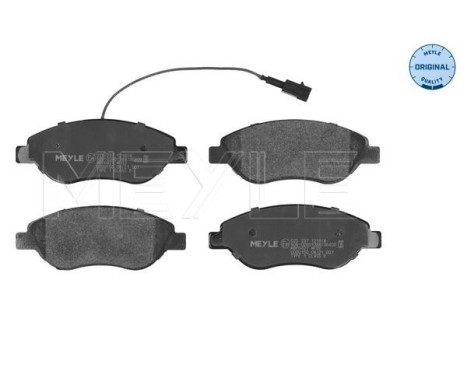Brake Pad Set, disc brake MEYLE-ORIGINAL Quality 025 237 1218/W, Image 2