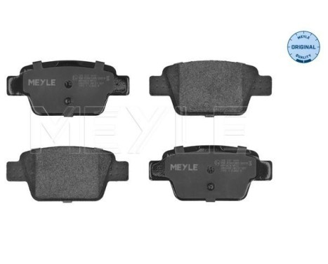 Brake Pad Set, disc brake MEYLE-ORIGINAL Quality 025 237 1415, Image 2