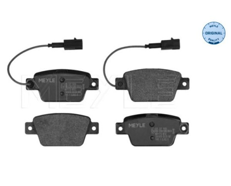 Brake Pad Set, disc brake MEYLE-ORIGINAL Quality 025 237 1418, Image 3