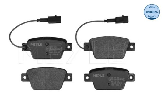 Brake Pad Set, disc brake MEYLE-ORIGINAL Quality 025 237 1418, Image 3