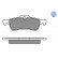 Brake Pad Set, disc brake MEYLE-ORIGINAL Quality 025 237 1616