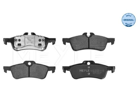 Brake Pad Set, disc brake MEYLE-ORIGINAL Quality 025 237 1616, Image 3