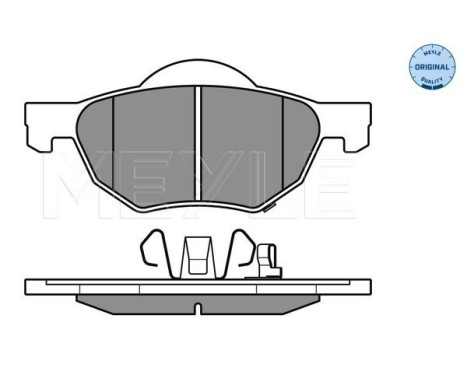 Brake Pad Set, disc brake MEYLE-ORIGINAL Quality 025 237 2017/W, Image 3