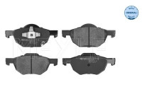 Brake Pad Set, disc brake MEYLE-ORIGINAL Quality 025 237 2017/W