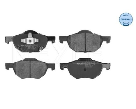 Brake Pad Set, disc brake MEYLE-ORIGINAL Quality 025 237 2017/W, Image 4
