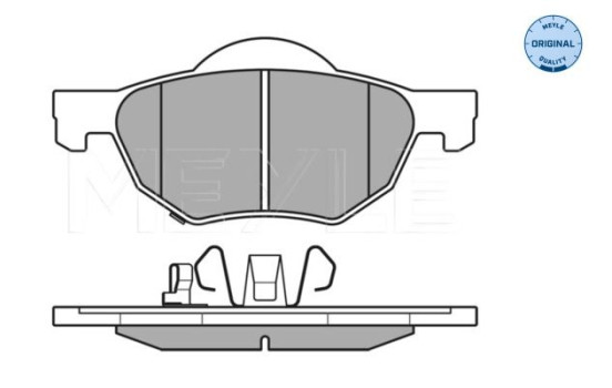 Brake Pad Set, disc brake MEYLE-ORIGINAL Quality 025 237 2017/W, Image 3