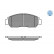 Brake Pad Set, disc brake MEYLE-ORIGINAL Quality 025 237 2916/W