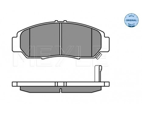 Brake Pad Set, disc brake MEYLE-ORIGINAL Quality 025 237 2916/W, Image 3