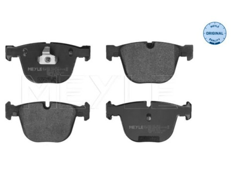 Brake Pad Set, disc brake MEYLE-ORIGINAL Quality 025 237 3017, Image 3