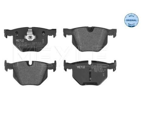 Brake Pad Set, disc brake MEYLE-ORIGINAL Quality 025 237 3217, Image 3